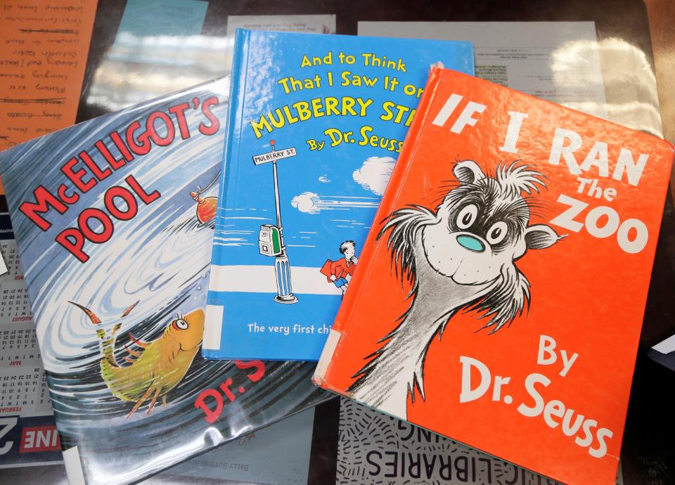 The Fairfield County District Library has three of the six Dr. Seuss books recently pulled from publication by Seuss Enterprises for having insensitive depictions of ethnic minorities. The titles, which include, "McElligot's Pool," "And To Think That I Saw It on Mulberry Street," and "If I Ran the Zoo," will remain in circulation and on the shelf in the children's department.