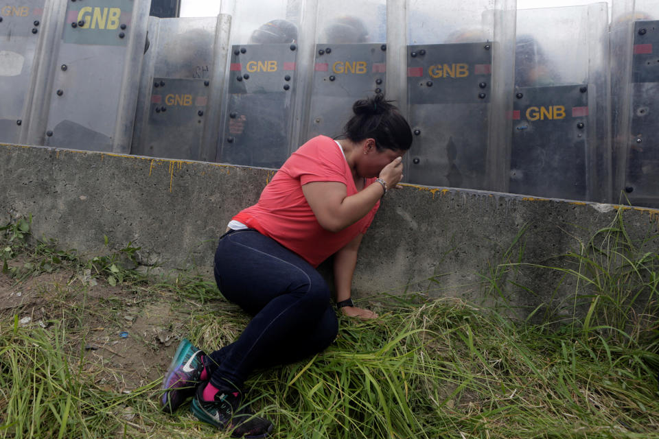 Anti-Maduro protests in Caracas, Venezuela