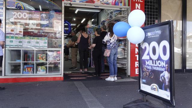 Powerball rolls over to $200m jackpot, largest in Australian history