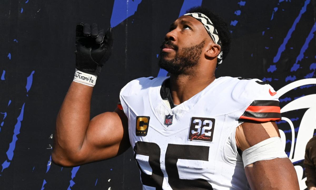 One-man avalanche Myles Garrett should be a rare NFL defensive MVP