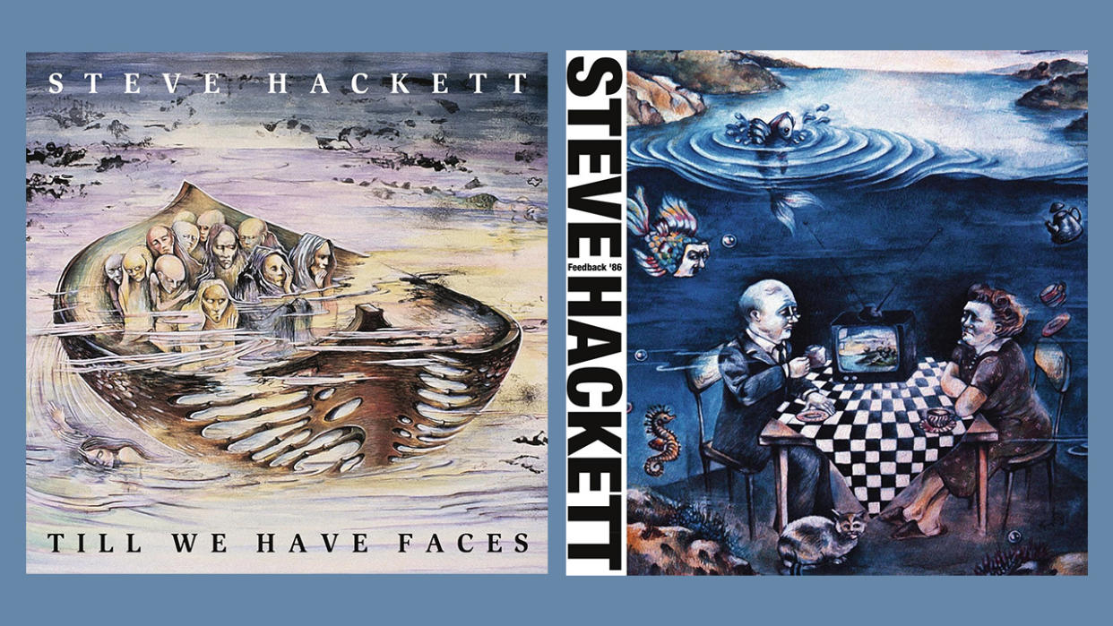  Steve Hackett – Feedback '86 and Till We Have Faces. 