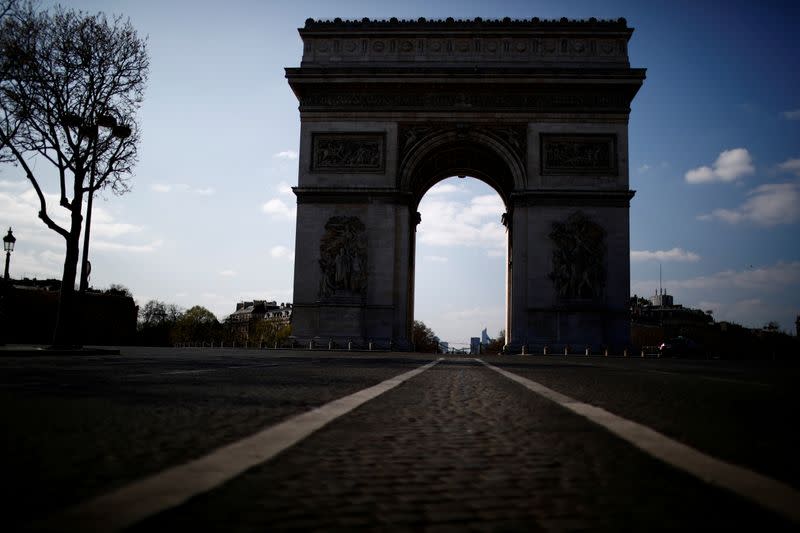 FILE PHOTO: Coronavirus disease (COVID-19) outbreak in Paris