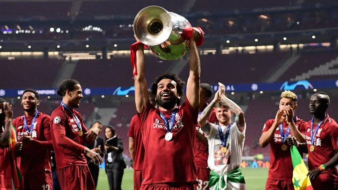 Liverpool berhasil menjuarai Premier league di musim 2019/2020 dan semusim sebelumnya pada 2018/2019 mampu menjadi yang terbaik di Eropa dengan menjuarai Liga Champions. (AFP/Javier Soriano)