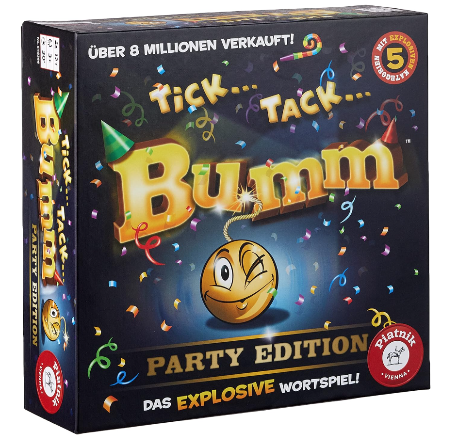 Das Spiel mit der tickenden Zeitbombe sorgt für Stimmung. (Bild: Amazon.de)