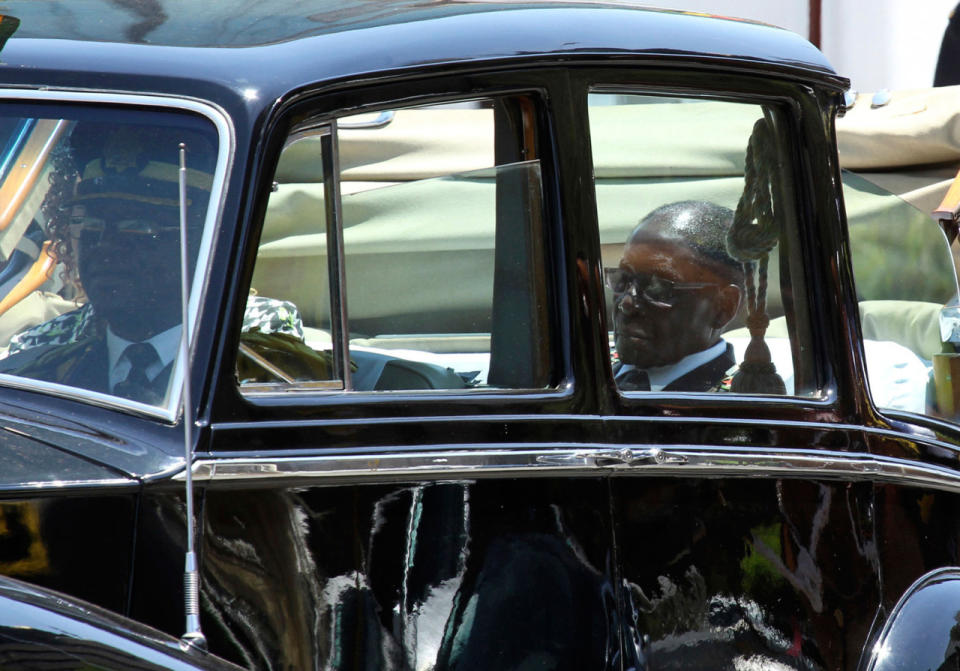 Zimbabwean President Robert Mugabe in Harare