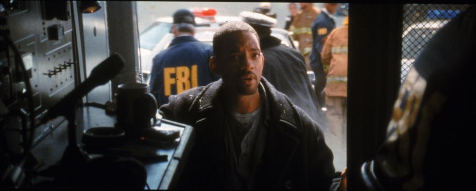 Will Smith is a lawyer who's on the run from the government in "Enemy of the State."