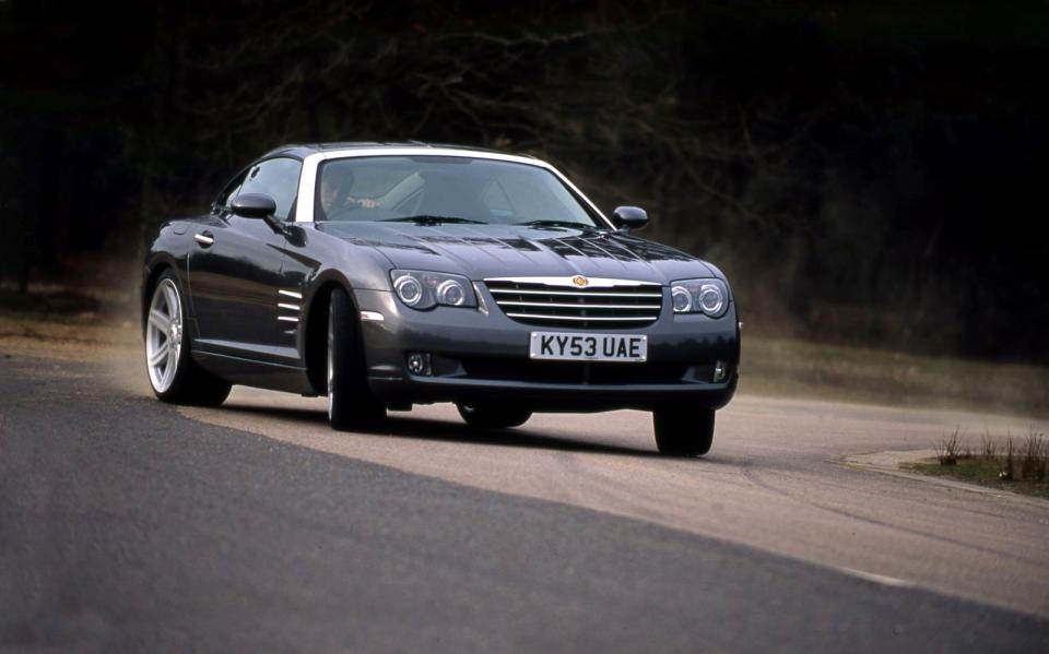 <p>Hardly a common sight on British roads, but we were surprised to find that more than half of the four-and-a-bit thousand Crossfires sold are still on the road. It was heavily based on the first-generation Mercedes SLK (the 90s hit that popularised hardtop convertibles) but was <strong>arguably a better car.</strong></p>