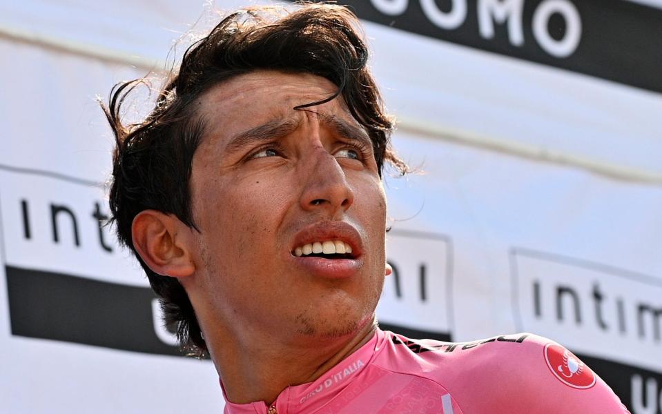 Egan Bernal - Giro d'Italia 2021: Egan Bernal takes tentative step closer to taking pink home to Colombia - AP