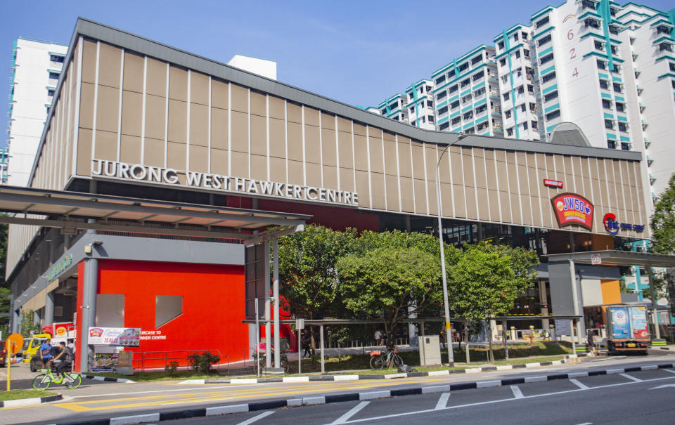 Jurong West Hawker Centre reopens - Exterior