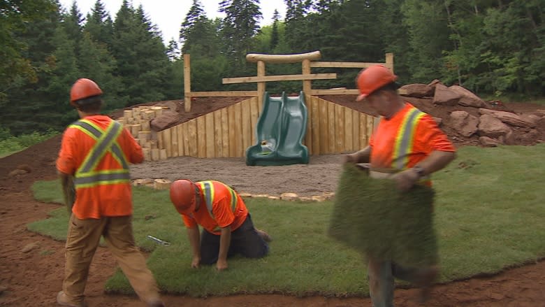 Bonshaw playground looking 'great'