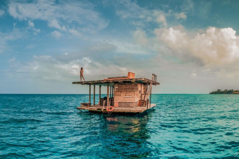 The underwater villa at the Manta Resort (Manta Resort)