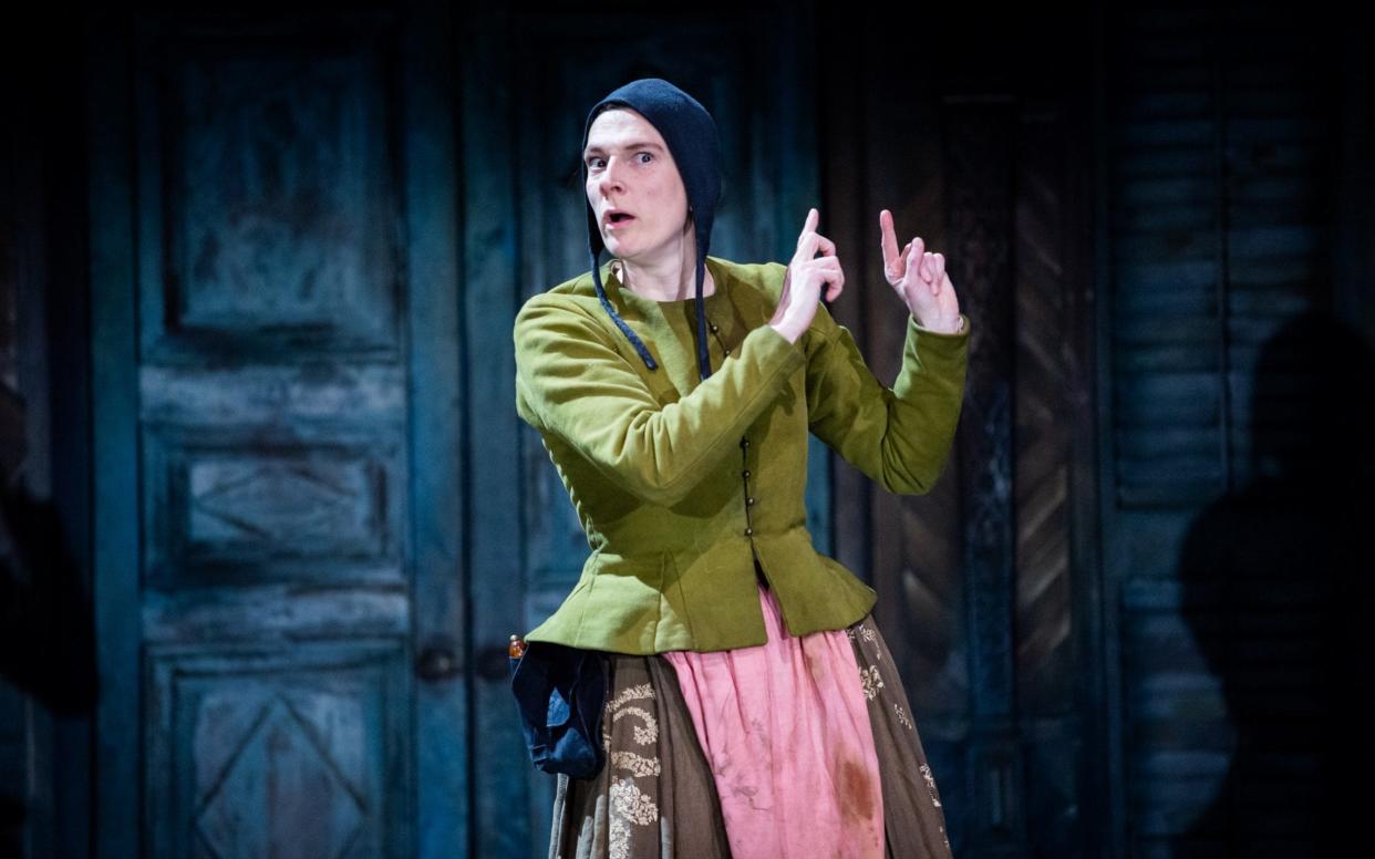 Charlotte Arrowsmith played Vincentia in the Taming of the Shrew at the Royal Shakespeare Company - Ikin Yum Photography