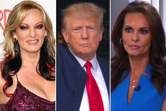 Gabe Ginsberg/Getty, James Devaney/GC Images, CNN Stormy Daniels, Donald Trump, Karen McDougal