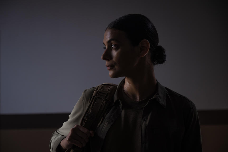 Laysla De Oliveira  as Cruz Manuelos in Special Ops: Lioness, streaming on Paramount+ (Lynsey Addario/Paramount+)