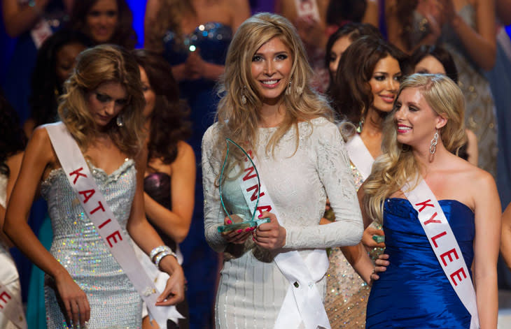 She shared the title of Miss Congeniality with three other women voted on by their fellow contestants.