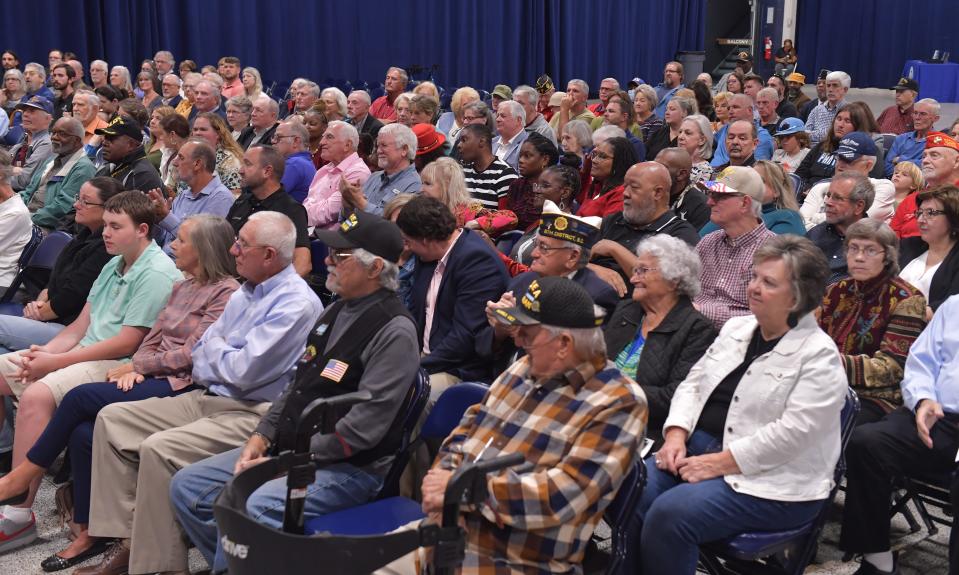 Spartanburg County honored its military veterans at the “Hall of Heroes” event held at the Spartanburg Memorial Auditorium on Oct. 12, 2023.