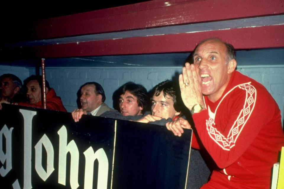 Legend | Ronnie Moran was Liverpool's longest-serving employee when he retired in 1999: Allsport UK