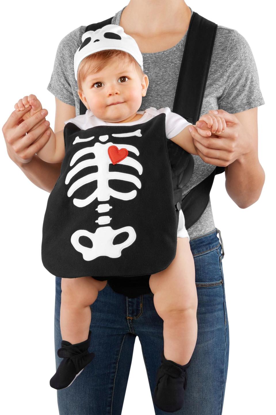 <p><strong>Carter's</strong></p><p>carters.com</p><p><strong>$13.60</strong></p><p><a rel="nofollow noopener" href="https://www.carters.com/carters-baby-boy-costumes/V_119G392.html" target="_blank" data-ylk="slk:SHOP NOW;elm:context_link;itc:0;sec:content-canvas" class="link ">SHOP NOW</a></p><p>Get in the holiday spirit with an on-point baby carrier and consider your costume shopping done. </p>