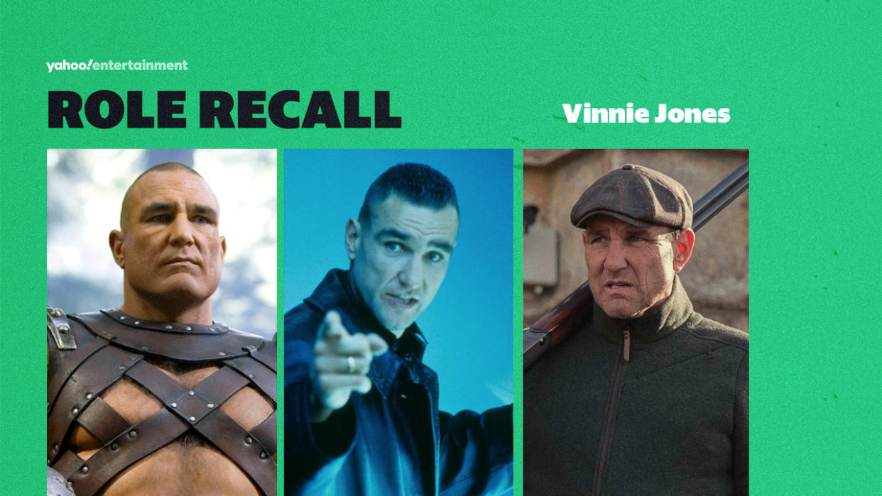 Vinnie Jones looks back at the highs and lows of his career for Role Recall. (Fox/Netflix/PA Images)