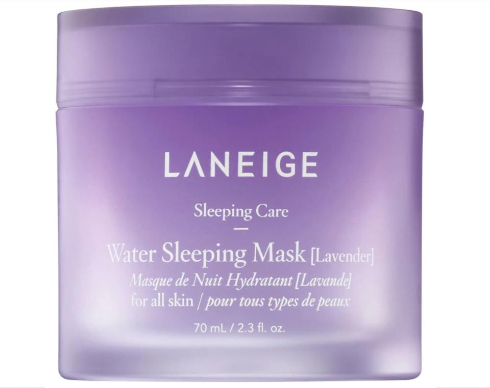 "I've been trying to keep my face as hydrated as possible so that it doesn't look dull IRL or on video chats. So I've been super careful about moisturizing, cleansing and exfoliating daily (and skin care's a good way to pass some time nowadays). I've tried Laneige's lip mask in the past and thought I would graduate to the brand's cult-favorite sleeping mask. I'm trying the lavender-scented one because I think it would be a calming smell before bed. I think my skin might thank me for it, and so will my wallet with the price tag. "<strong> &mdash; Pardilla</strong><br /><br />&nbsp;<a href="https://fave.co/2VeefoG" target="_blank" rel="noopener noreferrer">Normally $25, get it on sale at Sephora.</a>