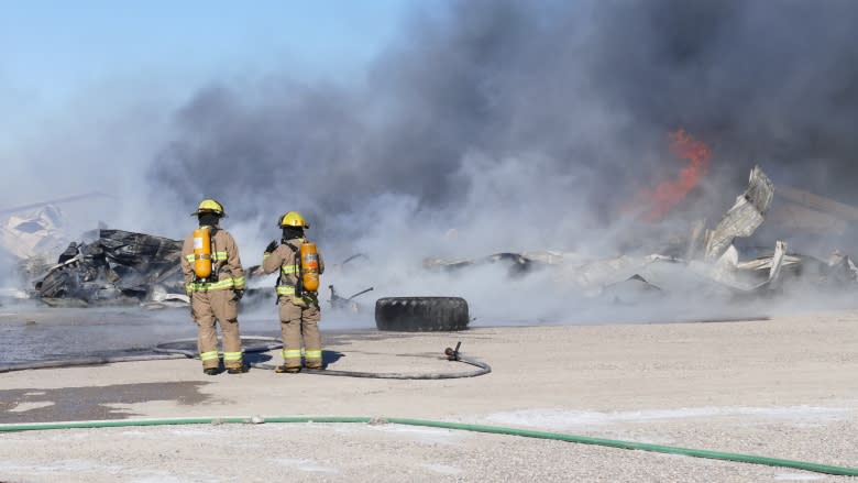 Fire at Heartland Colony destroys plastics plant