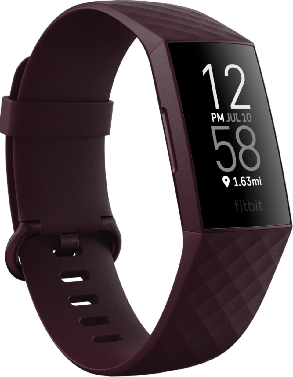 <p><strong>Fitbit</strong></p><p>amazon.com</p><p><strong>$129.99</strong></p><p><a href="https://www.amazon.com/dp/B084CQ41M2?tag=syn-yahoo-20&ascsubtag=%5Bartid%7C10049.g.28172667%5Bsrc%7Cyahoo-us" rel="nofollow noopener" target="_blank" data-ylk="slk:Shop Now;elm:context_link;itc:0;sec:content-canvas" class="link ">Shop Now</a></p><p>Ready to hit take a dip? The Charge 4 is waterproof, so you can wear it in the pool to track your swims, in the shower when you’re too lazy to take it off, or in the hot tub for some R&R. Voilà.</p>