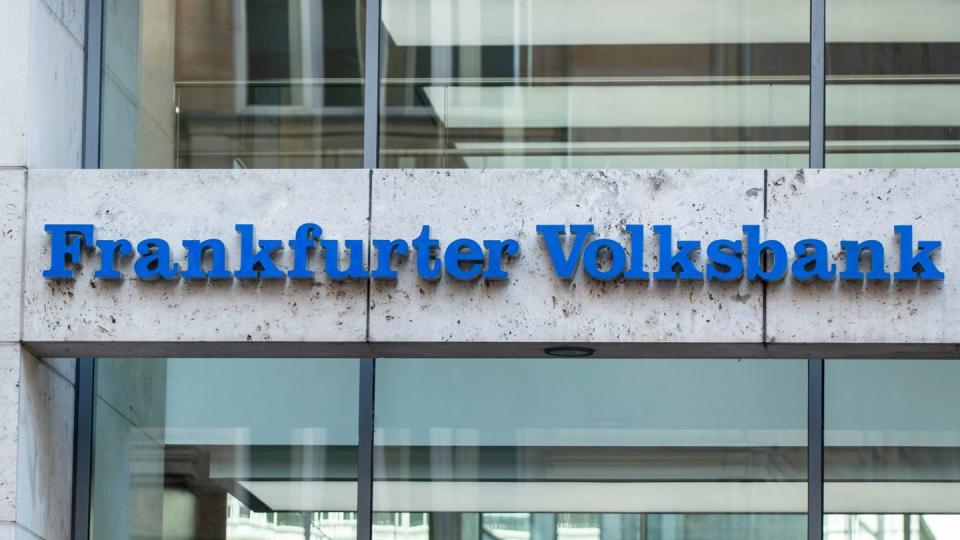 Filiale der Frankfurter Volksbank.