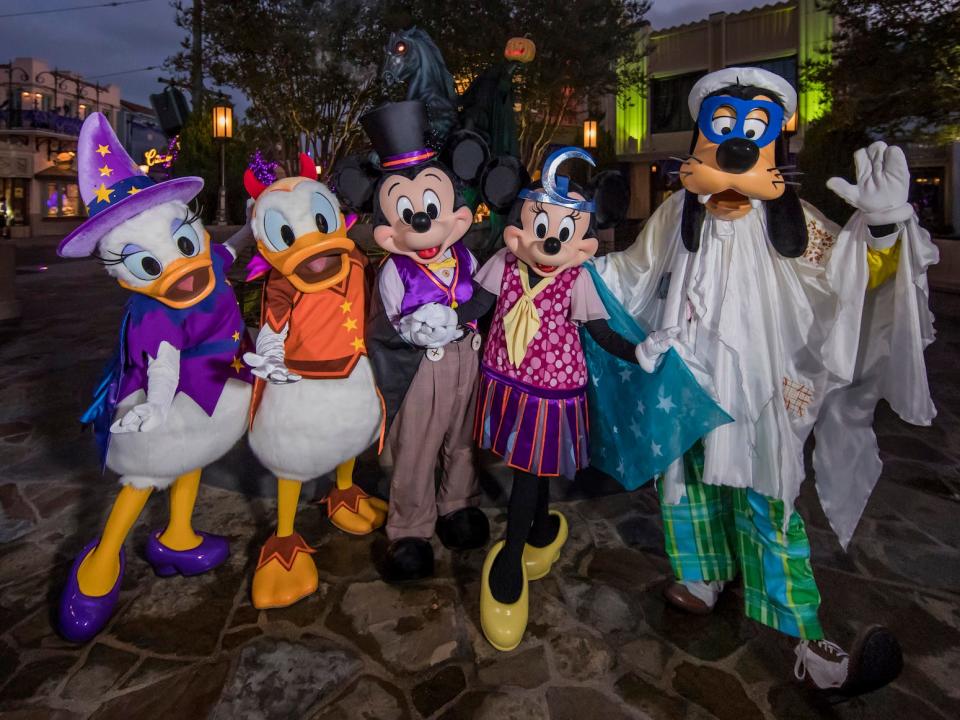 disneyland halloween characters