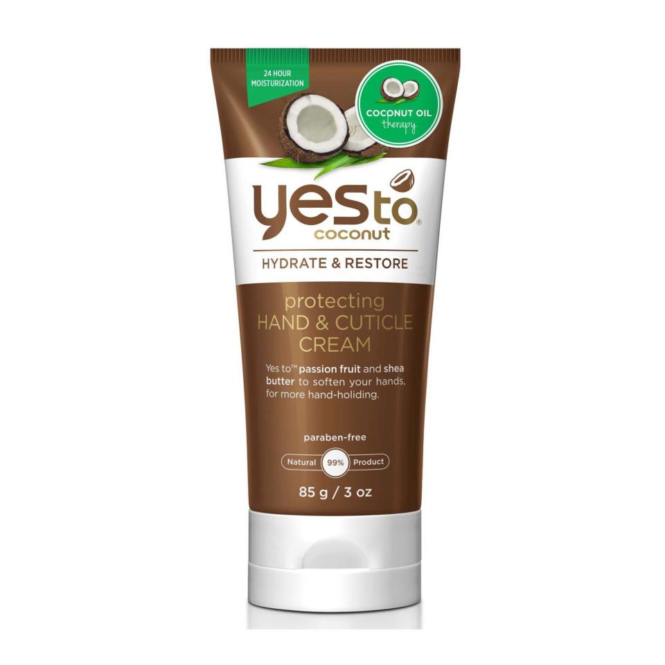 Favorite Drugstore: Yes To Coconut Ultra Hydrating Moisturizing Hand & Cuticle Cream for Dry Skin