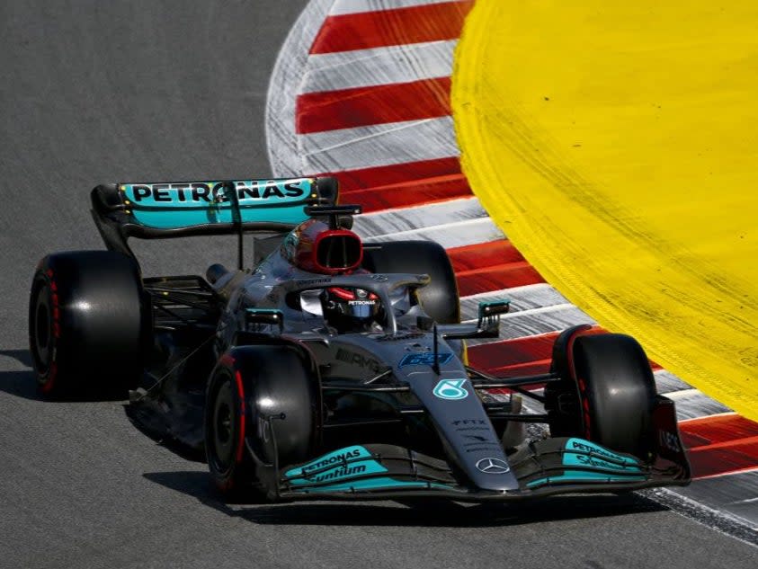 Mercedes are hoping to show signs of progress at the Spanish Grand Prix (AFP via Getty Images)