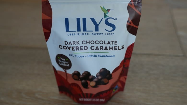 Lily's Dark Chocolate Covered Caramels