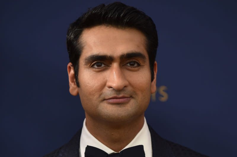 Kumail Nanjiani attends the Primetime Emmy Award at the Microsoft Theater in downtown Los Angeles in 2018. File Photo by Christine Chew/UPI