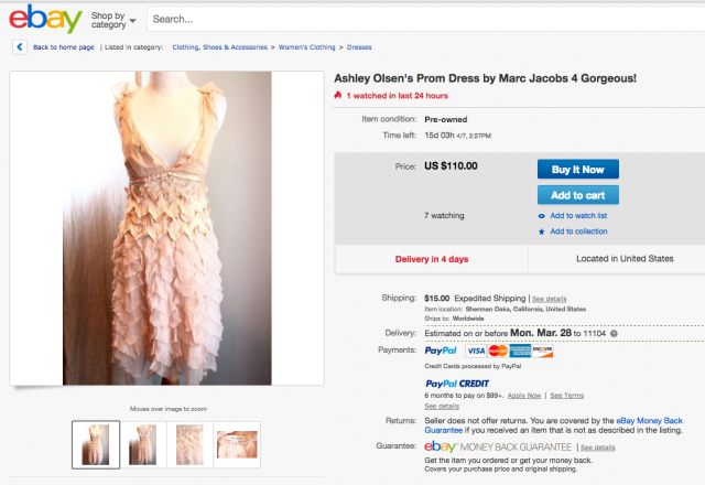 Marc Jacobs The Prom Dress