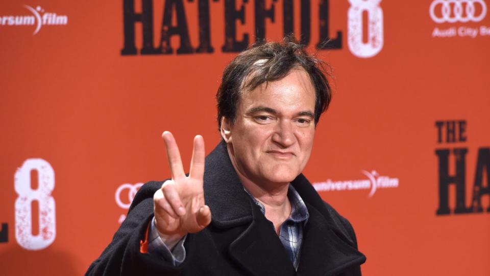 Quentin Tarantino kam mit dem Schrecken davon. Foto: Jens Kalaene