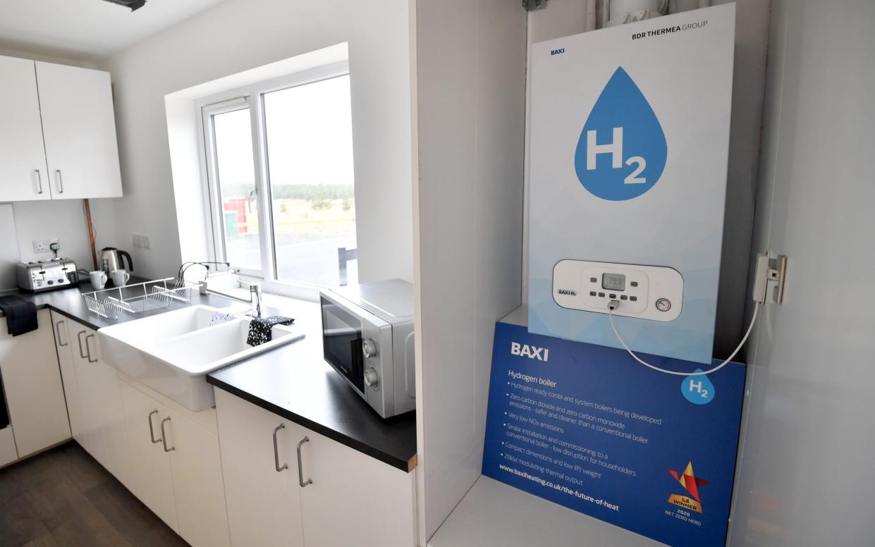 Concerns had been raised by residents about the long-term cost of hydrogen, predicted to be 70 per cent higher than natural gas - Anthony Devlin/Bloomberg
