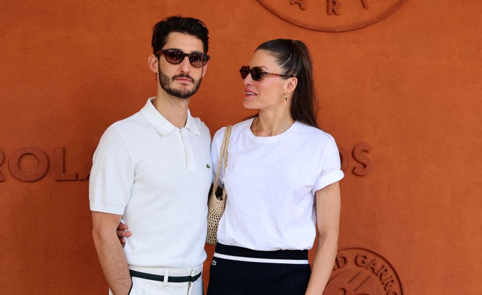 Pierre Niney assite à la finale de Roland-Garros