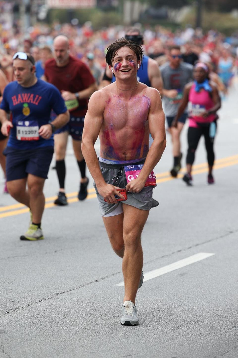 Here are some more photos from the 2022 Peachtree Road Race.