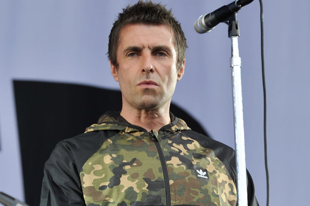 Hitting out: Liam Gallagher: Rob Grabowski/Invision/AP
