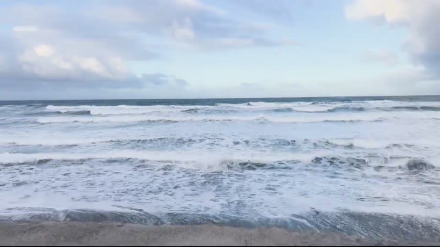 Photos King tides slam San Diego coast