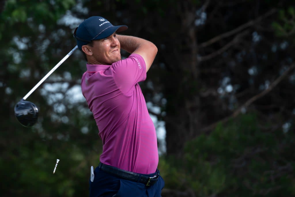 Kramer Hickok produced a remarkable bogey on day three of the US PGA Championship (Emil Lippe/AP) (AP)