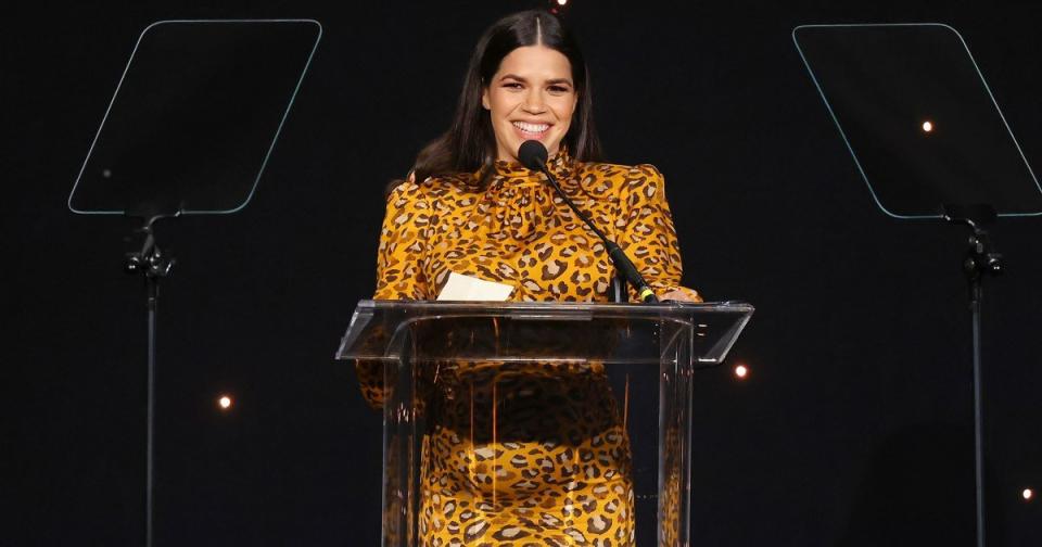 America Ferrera Is a Glowing Mom-to-Be in L.A., Plus Timothée Chalamet, Kris Jenner and More