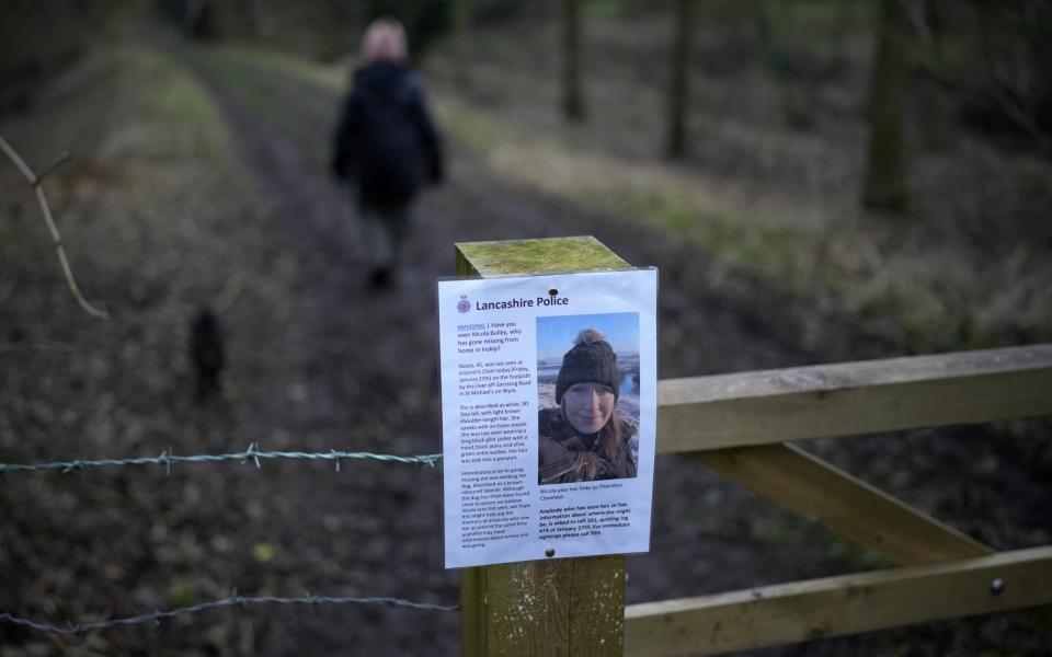 Police have appealed for answers with posters around the village - Christopher Furlong/Getty Images