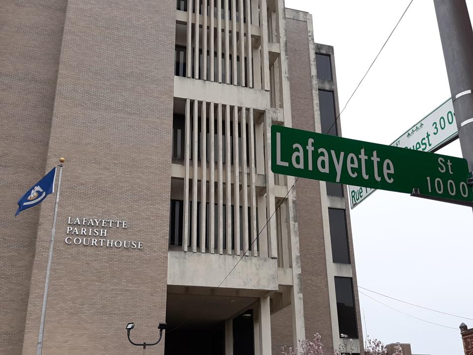 The Lafayette Parish Courthouse