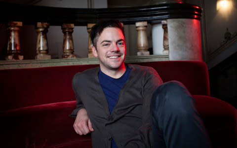 Nico Muhly at the London Coliseum - Credit: Rii Schroer