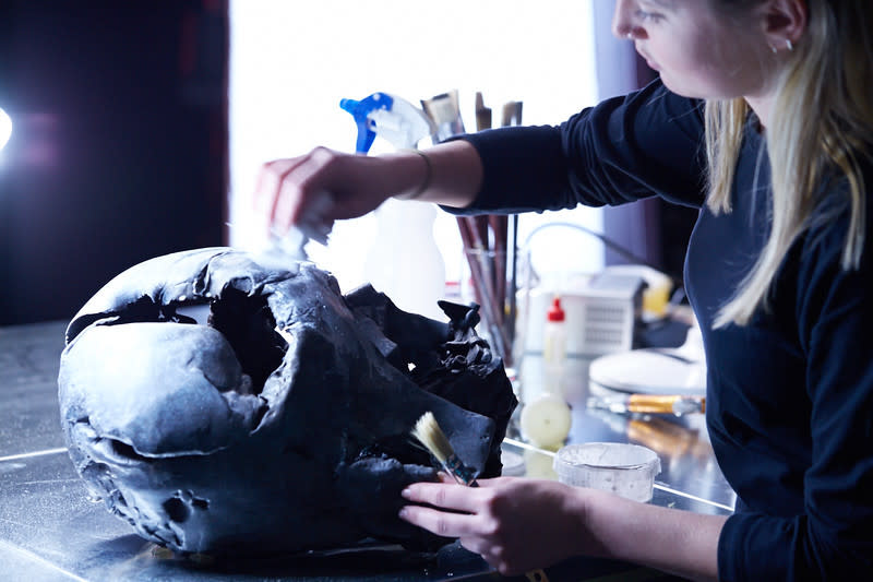 Molding the Vader Mask