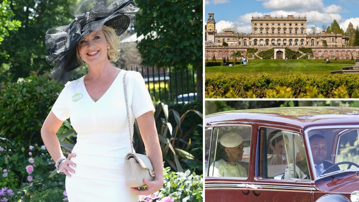 Carol Kirkwood's wedding venue Cliveden House