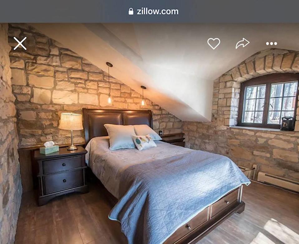 Bedroom Screen grab from Zillow