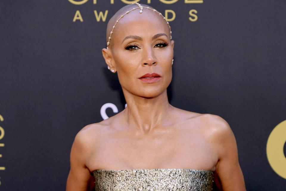 <p>Amy Sussman/Getty</p> Jada Pinkett Smith in Los Angeles on March 13, 2022