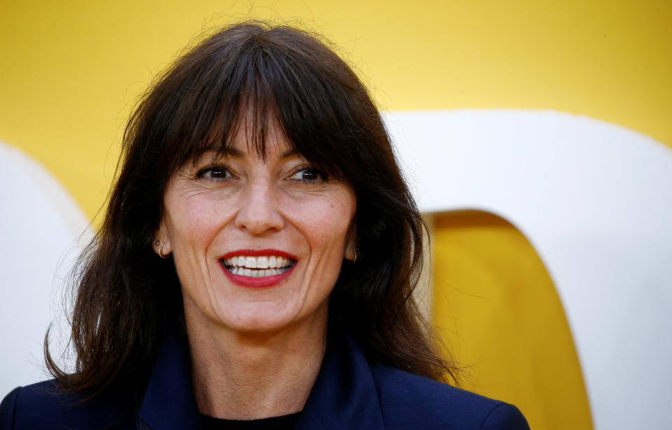 TV presenter Davina McCall attends the UK premiere of 