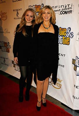 Marla Maples and daughter at the Hollywood premiere of Regent Releasing's The Hottie and the Nottie